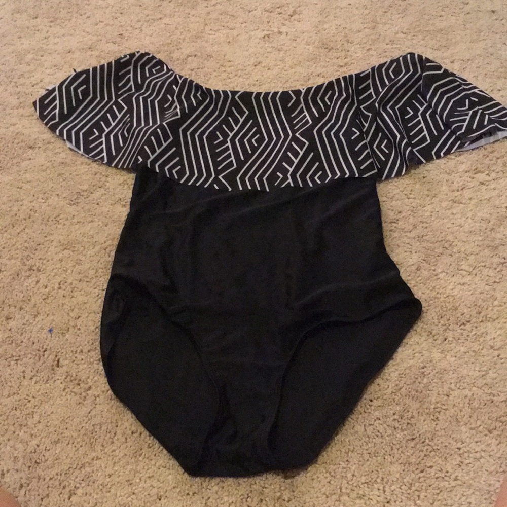 Off the shoulder bathing suit